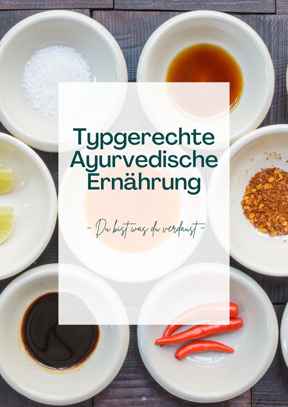 Ayurvedic plated meal